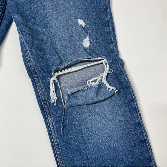 Abercrombie & Fitch The Ankle Straight Ultra High Rise Jean Size 28 / 6 - Picture 4 of 12